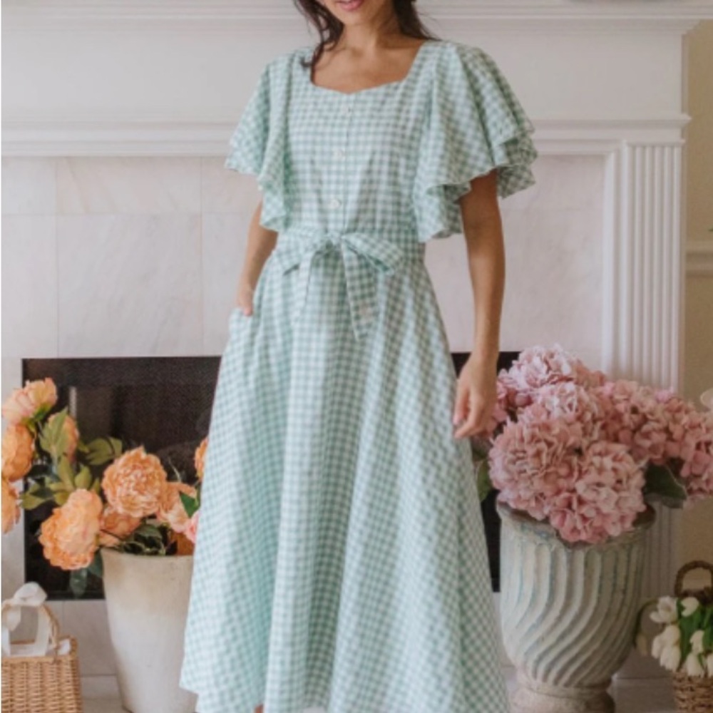 Ivy City Co Marlowe Gingham Dress
